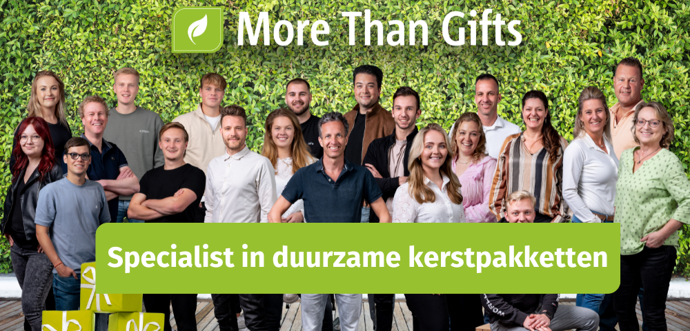 More Than Gifts - Specialist in duurzame kerstpakketten