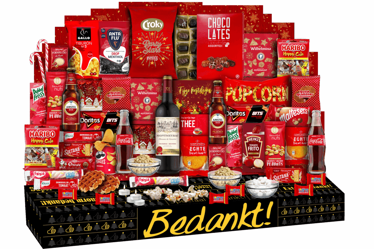 Foodpakket met veel artikelen