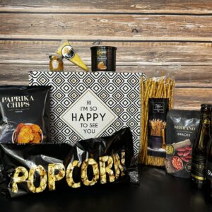 Borrelpakket 'I'm so happy to see you'