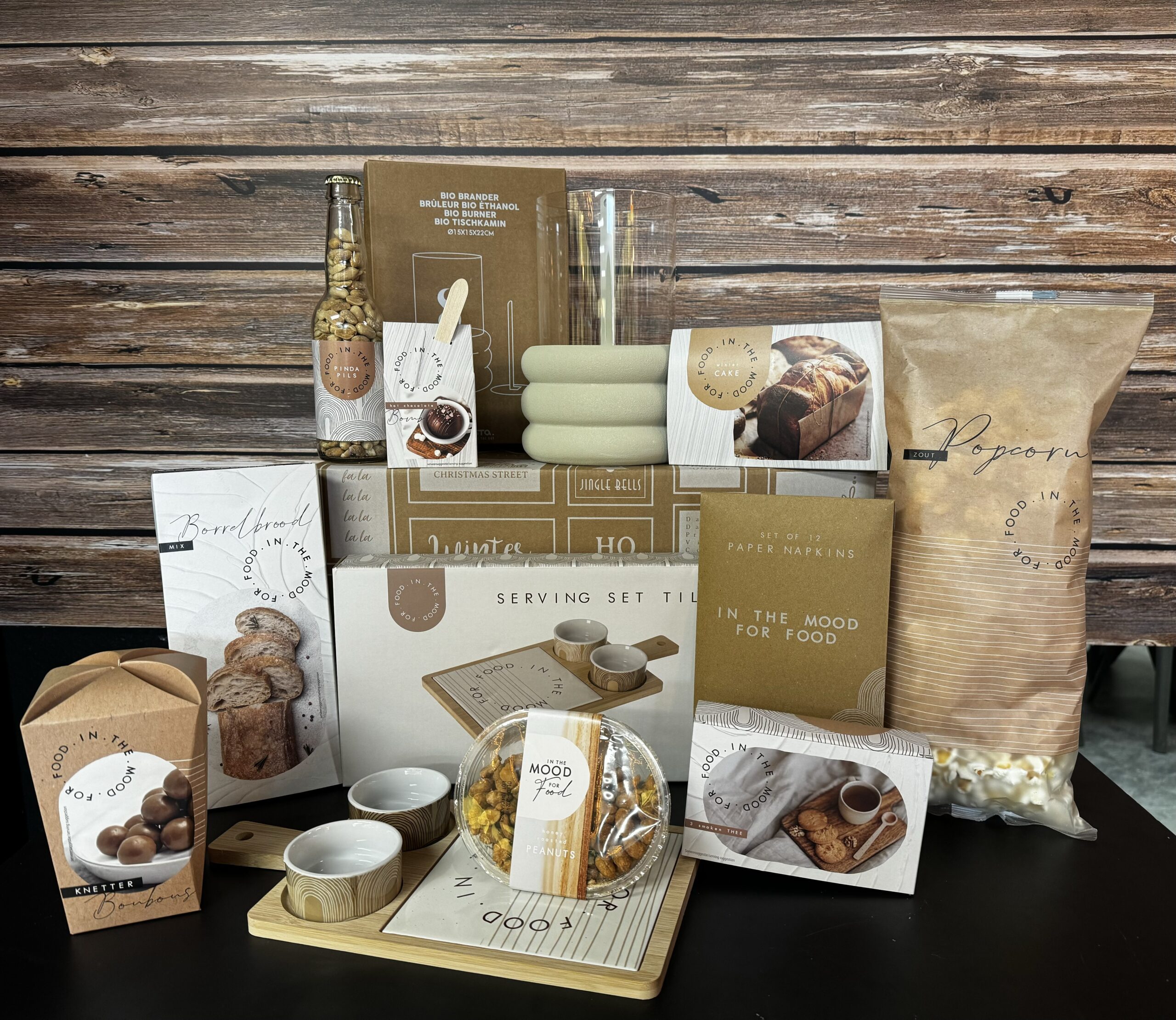 Kerstpakket 'In the mood for food'