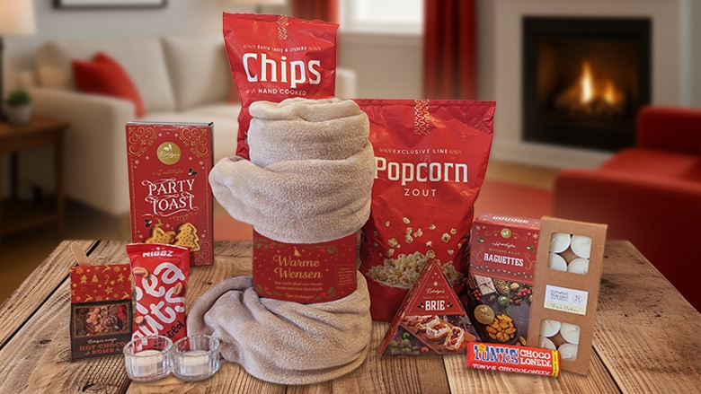 Warm Winterpakket met Fleece Plaid & Snacks