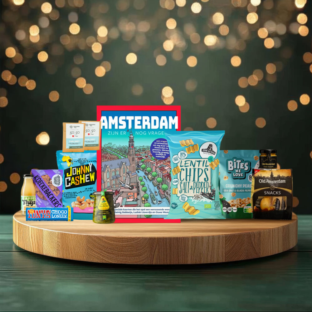 Kerstpakket Amsterdams trots van More Than Gifts