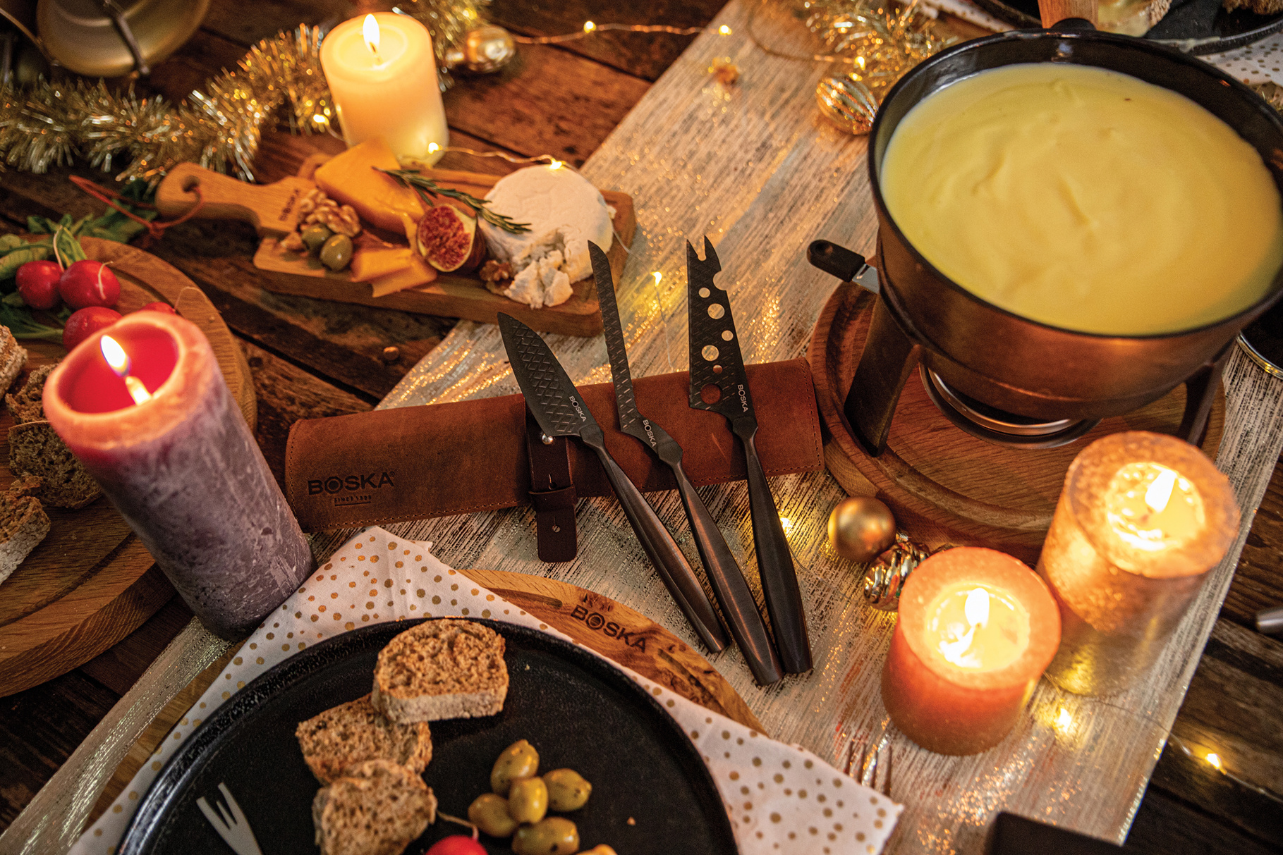 Prachtige kaasmessenset van BOSKA - Afbeelding 2