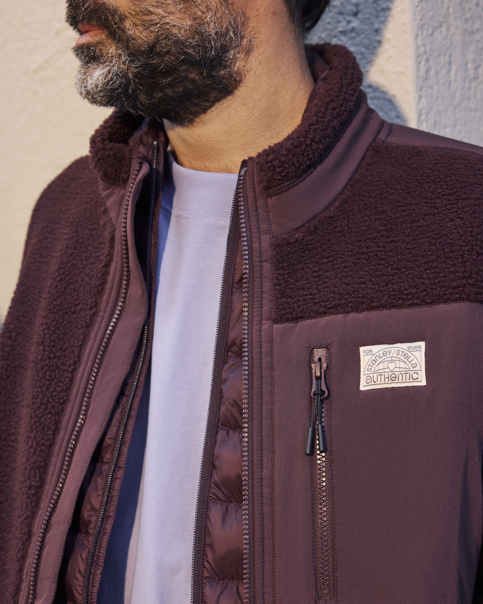 Uniseks Sherpa van Stanley/Stella – warm, stijlvol & duurzaam - Afbeelding 2